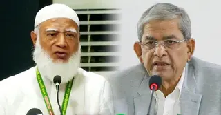 জামায়াত আমিরকে দেখতে হাসপাতালে মির্জা ফখরুল